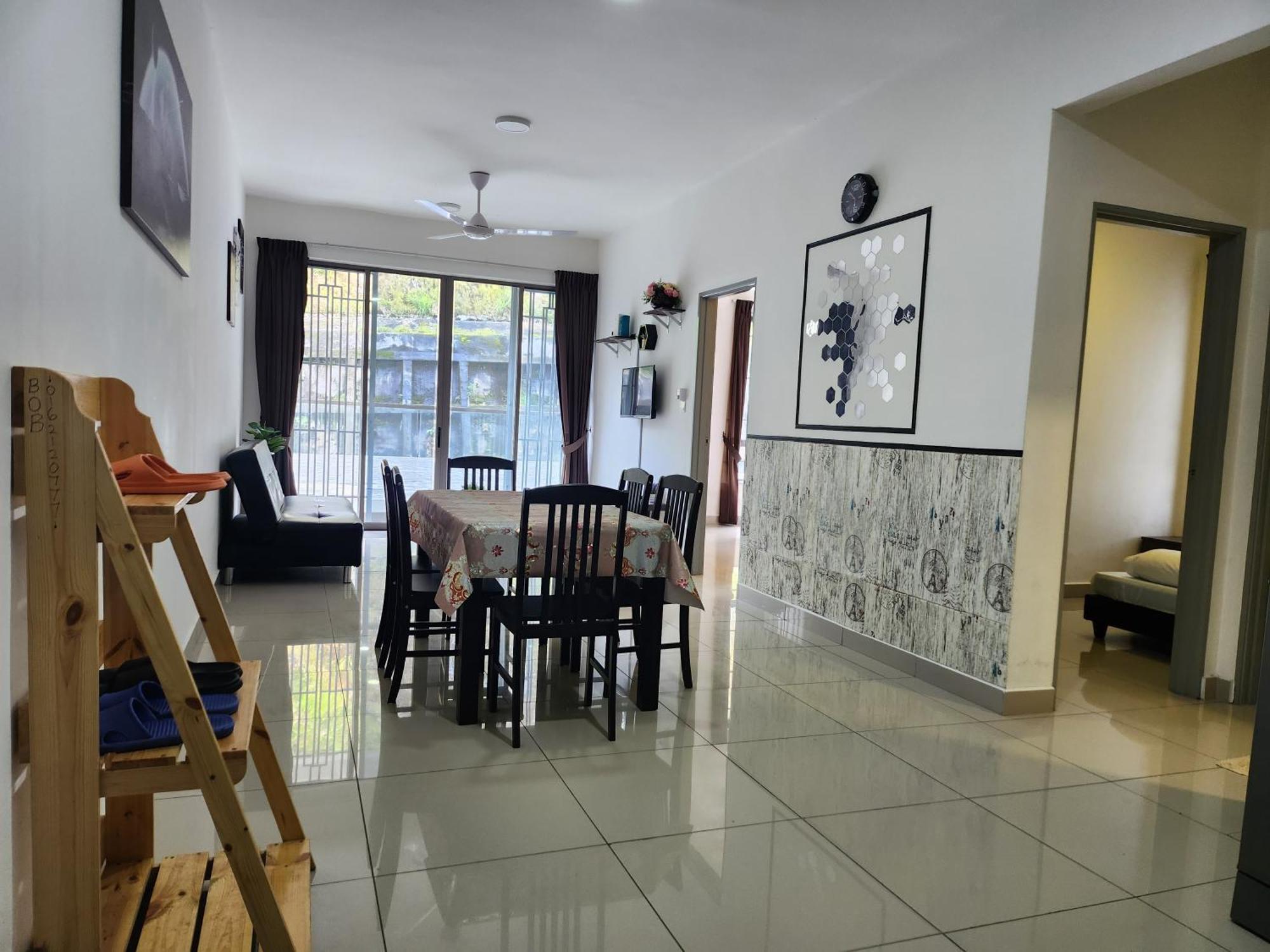 Relax Bear Homestay Tanah Rata Exteriör bild