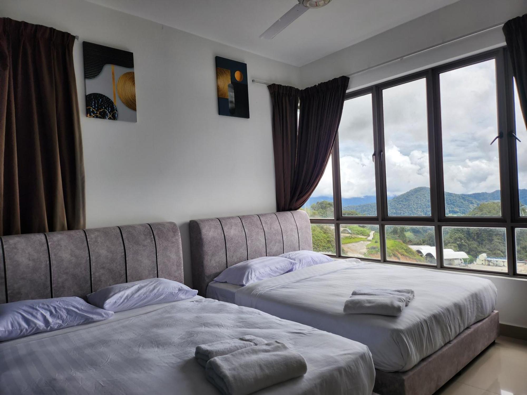 Relax Bear Homestay Tanah Rata Exteriör bild